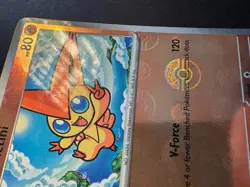 Victini Poke Ball Holo Promo 012/086 Pokemon White Flare Black Bolt Near Mint - Image 2