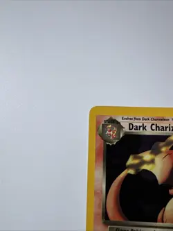 Pokemon Dark Charizard TCG 4/82Holo Rare Card UNLIMITED EDITION NM (near Mint) - Image 4