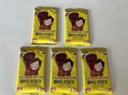 One Piece Card Game 500 Years In The Future OP-07 5 Pack Lot English - Image 1