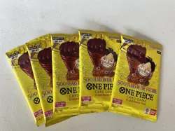 One Piece Card Game 500 Years In The Future OP-07 5 Pack Lot English - Image 5
