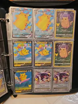 Huge Pokemon Card Binder Collection Lot 126 Cards- Charizard, Gold, Full Art VTG - Image 5
