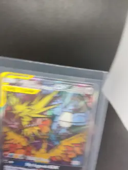 Moltres Zapdos Articuno SM210 GX Tag Team Hidden Fates Promo Card NM Condition - Image 2