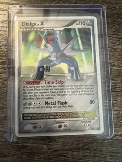 Pokemon Dialga LV.X Holo Card DP37 Diamond and Pearl Promos - Image 1