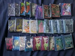 Pokemon TCG Accessories - 27 ETB Card Sleeves All Sealed 65 ct Each Various Sets - Image 1