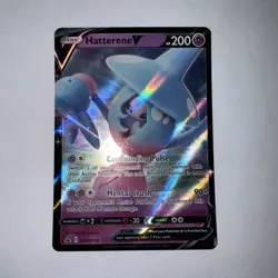 Pokemon - Hatterene V - SWSH055 - Black Star Promo Ultra Rare Full Art - NM/M - Image 1