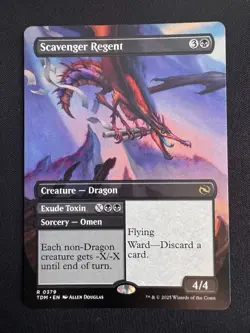 Scavenger Regent (Borderless) - NM English MTG Tarkir: Dragonstorm - NM - Image 1