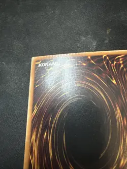 Yugioh Misprint Crimped Error Card - Vision Hero Gravito Ultra Rare Holo - Image 4