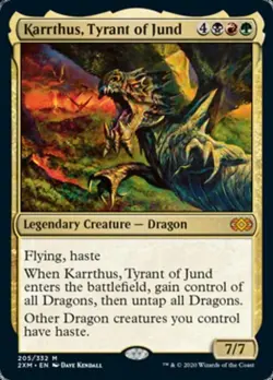 Karrthus, Tyrant of Jund - Near Mint MTG Double Masters - Image 1