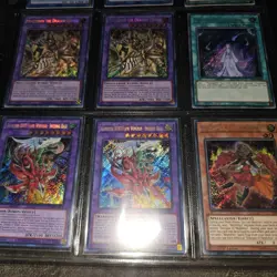 Yu-Gi-Oh! Secret Rare 1st Edition Card Collection - Lot of 9 - Image 2
