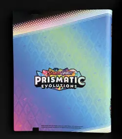 Pokemon TCG - Prismatic Evolutions Binder - NEW - Binder Only - Image 2
