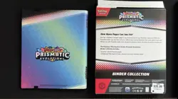 Pokemon TCG - Prismatic Evolutions Binder - NEW - Binder Only - Image 3