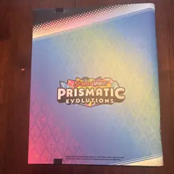 Pokemon TCG - Prismatic Evolutions Binder - Brand NEW - Binder Only - Image 2