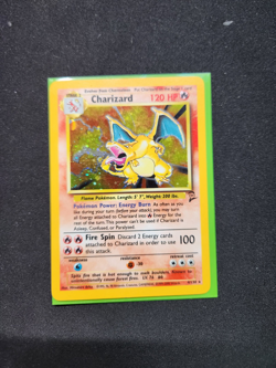 Charizard Holo Rare 4/130 Base Set 2 Pokemon Card - Image 1