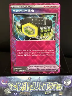 Pokemon Card Maximum Belt 154/162 Temporal Forces ACE Spec NM - Image 1