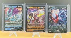 Pokemon TCG 13 Holo Rare Card Lot - 11 V Cards - 1 EX Card - 1 Mewtwo Holo Card - Image 2