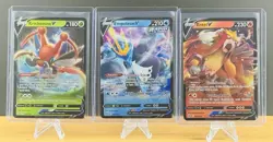 Pokemon TCG 13 Holo Rare Card Lot - 11 V Cards - 1 EX Card - 1 Mewtwo Holo Card - Image 3