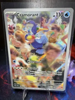 Cramorant 176/167 Twilight Masquerade Illustration Rare NM Pokemon Card - Image 1