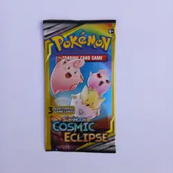 2019 Cosmic Eclipse Mini Pokemon Pack 3 Cards - Image 1