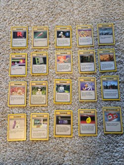Lot Of 20 Vintage WOTC Trainer Pokemon Cards.Lot#42 - Image 1