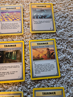 Lot Of 20 Vintage WOTC Trainer Pokemon Cards.Lot#42 - Image 4
