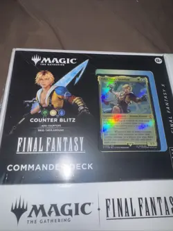 Magic The Gathering Final Fantasy CommanderKit Counter Blitz Costco Bundle tidus - Image 2