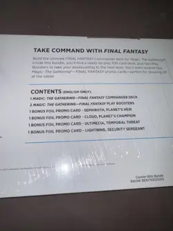 Magic The Gathering Final Fantasy CommanderKit Counter Blitz Costco Bundle tidus - Image 4