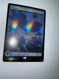 MTG LAS VEGAS MAGICON SWAMP PROMO FOIL - Image 2