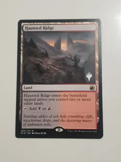 Haunted Ridge - Promo Pack - Magic MTG 2021 Innistrad: Midnight Hunt - NM - Image 1