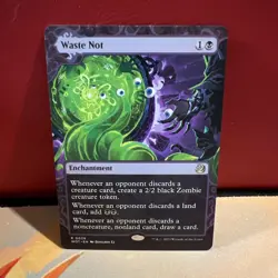 Waste Not WOT 038 Rare Wilds of Eldraine: Enchanting Tales NM MTG - Image 1