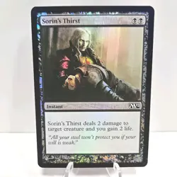 Sorin's Thirst Magic 2012 (M12) Foil - Image 1