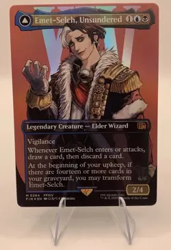 Emet-Selch, Unsundered (Borderless) Final Fantasy Foil - Image 1