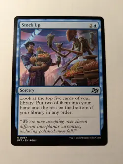 Stock Up Aetherdrift MTG 67 UNCOMMON Regular Non Foil - Image 1