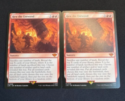 X2 - Hew the Entwood - The Lord of the Rings Tales of Middle-Earth MTG - NM - Image 1