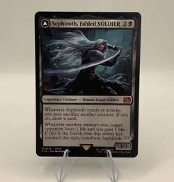 Magic the Gathering Final Fantasy Sephiroth Fabled Soldier 115 non-foil - Image 1