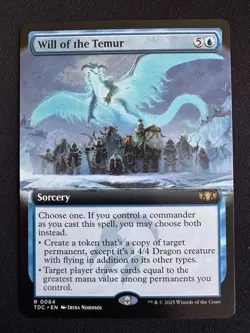 Will of the Temur (Extended Art) - 0064 - Tarkir Dragonstorm - NM/M - Image 1