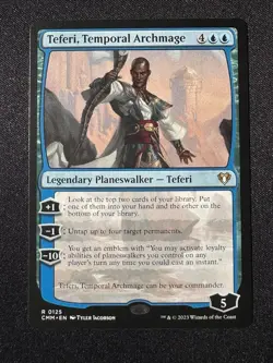 Teferi, Temporal Archmage - Commander Masters - Magic MTG 125 - MINT - Image 1