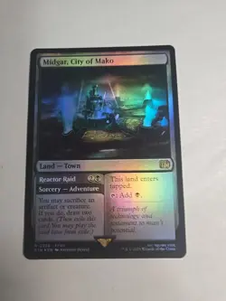 Midgar, City of Mako - FINAL FANTASY - Magic the Gathering - FIN 0286 - FOIL - Image 1