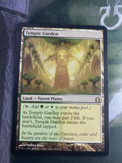 1x Temple Garden, Return to Ravnica, NM, MTG - Image 1