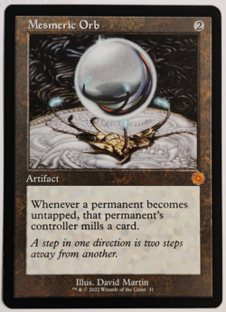 MTG Mesmeric Orb (Retro Frame) #31 -Brothers' War: Retro Frame Artifacts [BRR] - Image 1