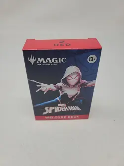 Magic The Gathering Marvel Ghost-Spider Gwen Red Welcome Deck SDCC 2025 - Image 1