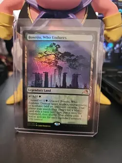 Magic The Gathering Boseiju Who Endures Foil Rare 266 Kamigawa Neon Dynasty - Image 1
