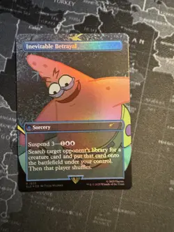 Inevitable Betrayal (Rainbow Foil) (1935b/2290) Secret Lair Drop Series NM FOIL - Image 1