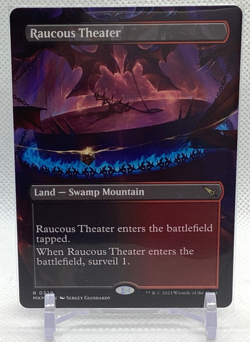 MTG Raucous Theater - Borderless, NM-Mint, English Murders at Karlov Manor - Image 1
