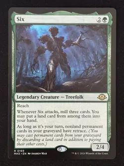 1x MTG Six - Modern Horizons 3 (MH3) #169 - Magic the Gathering - Image 1