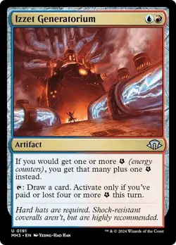 IZZET GENERATORIUM x4 mtg NM-M Modern Horizons 3 Unc - Image 1