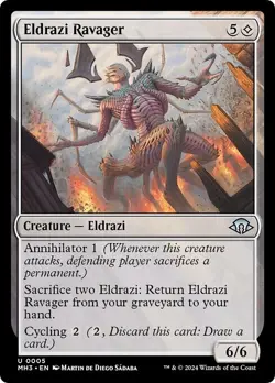 ELDRAZI RAVAGER x4 mtg NM-M Modern Horizons 3 Unc - Image 1