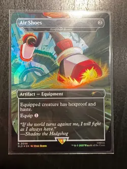 Air Shoes - Swiftfoot Boots (Rainbow Foil) Secret Lair Drop Foil - Image 1