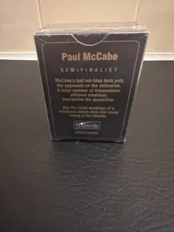 Magic The Gathering 1997 World Chanpionship Semi-finalist Paul McCabe Sealed - Image 2