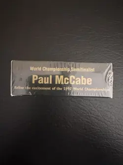 Magic The Gathering 1997 World Chanpionship Semi-finalist Paul McCabe Sealed - Image 3