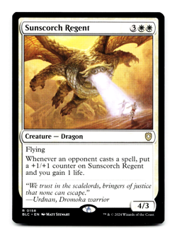 Sunscorch Regent [Commander: Bloomburrow] MTG Magic ⚪ - Image 1